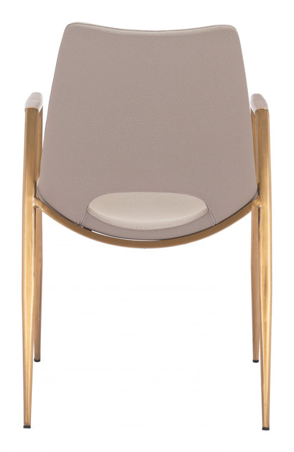 Zuo Modern Desi Faux Leather Dining Chair 2PC