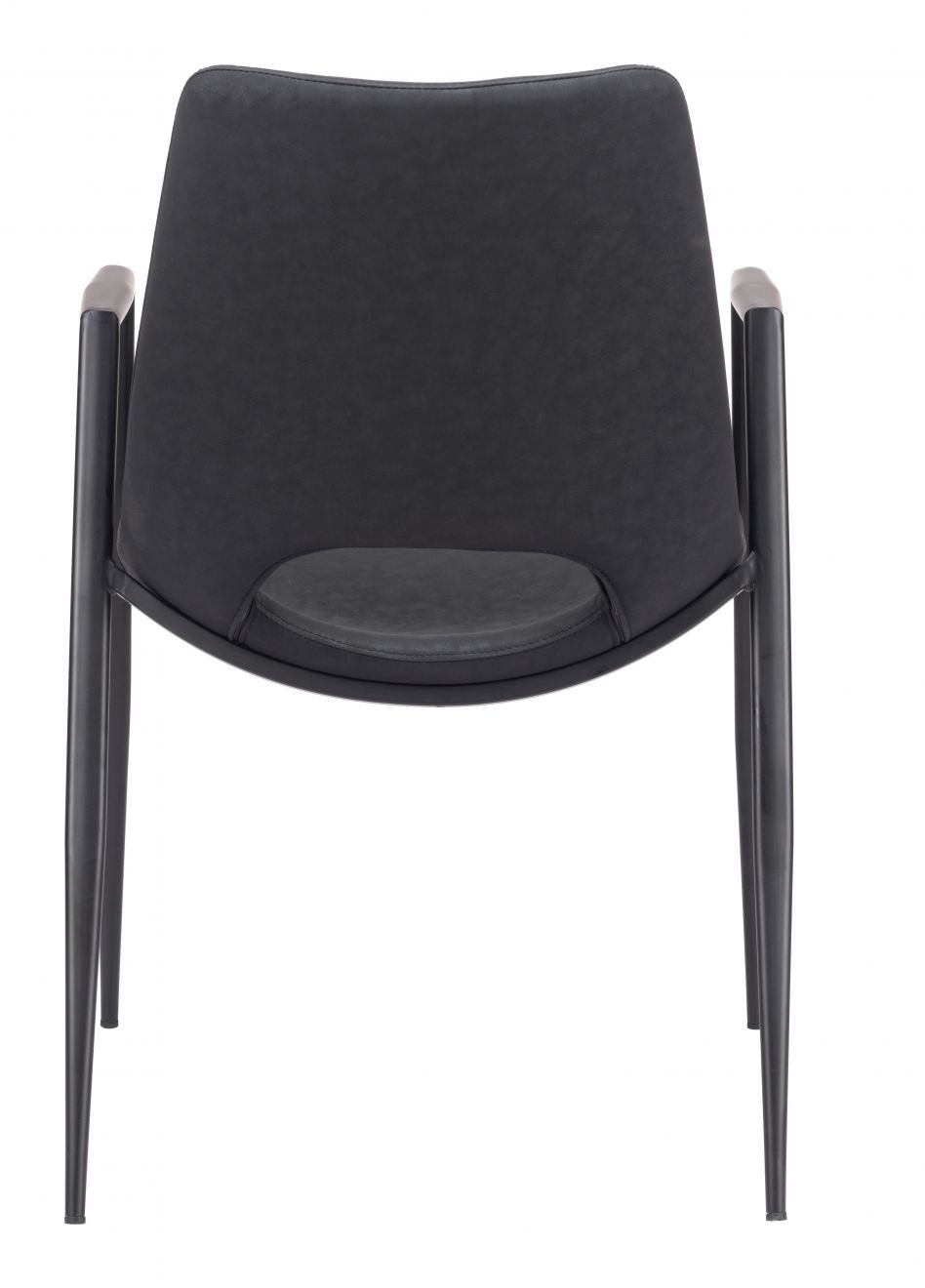 Zuo Modern Desi Faux Leather Dining Chair 2PC