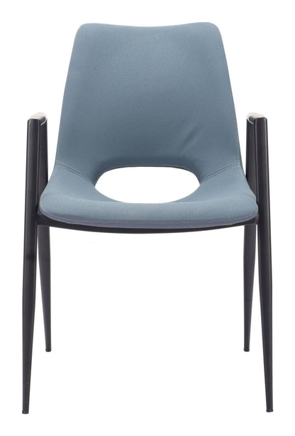 Zuo Modern Desi Faux Leather Dining Chair 2PC