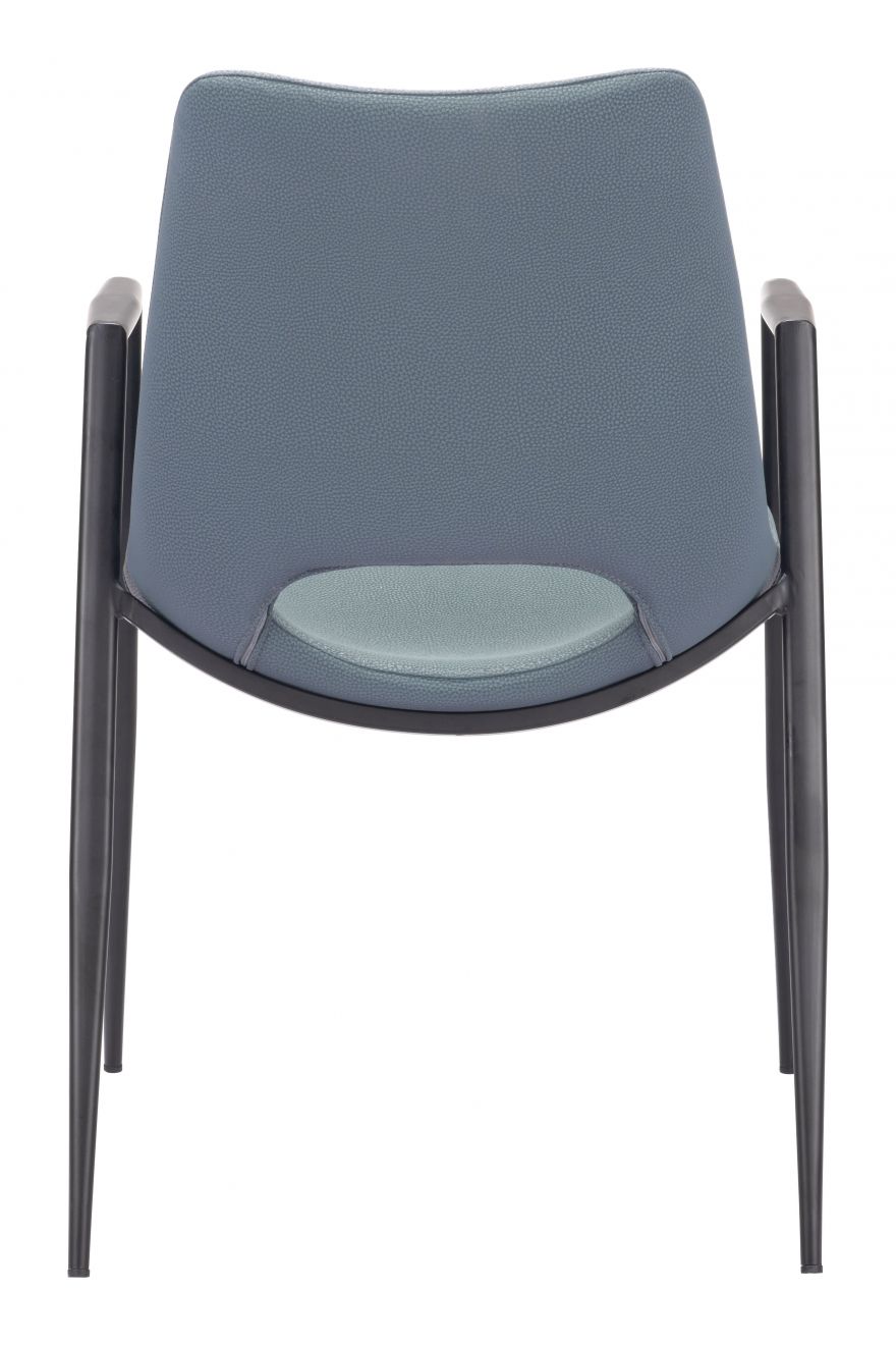 Zuo Modern Desi Faux Leather Dining Chair 2PC