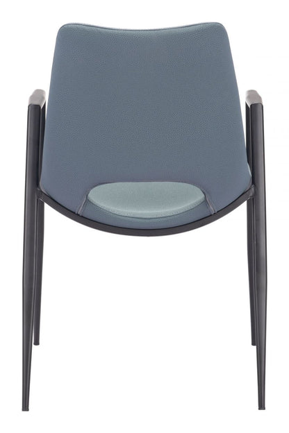 Zuo Modern Desi Faux Leather Dining Chair 2PC