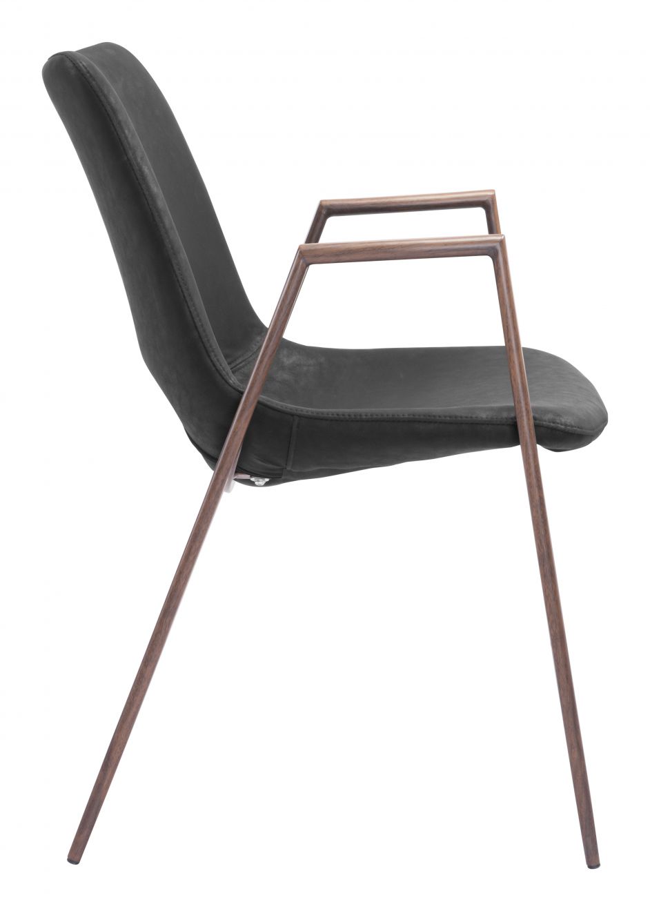 Zuo Modern Desi Faux Leather Dining Chair 2PC