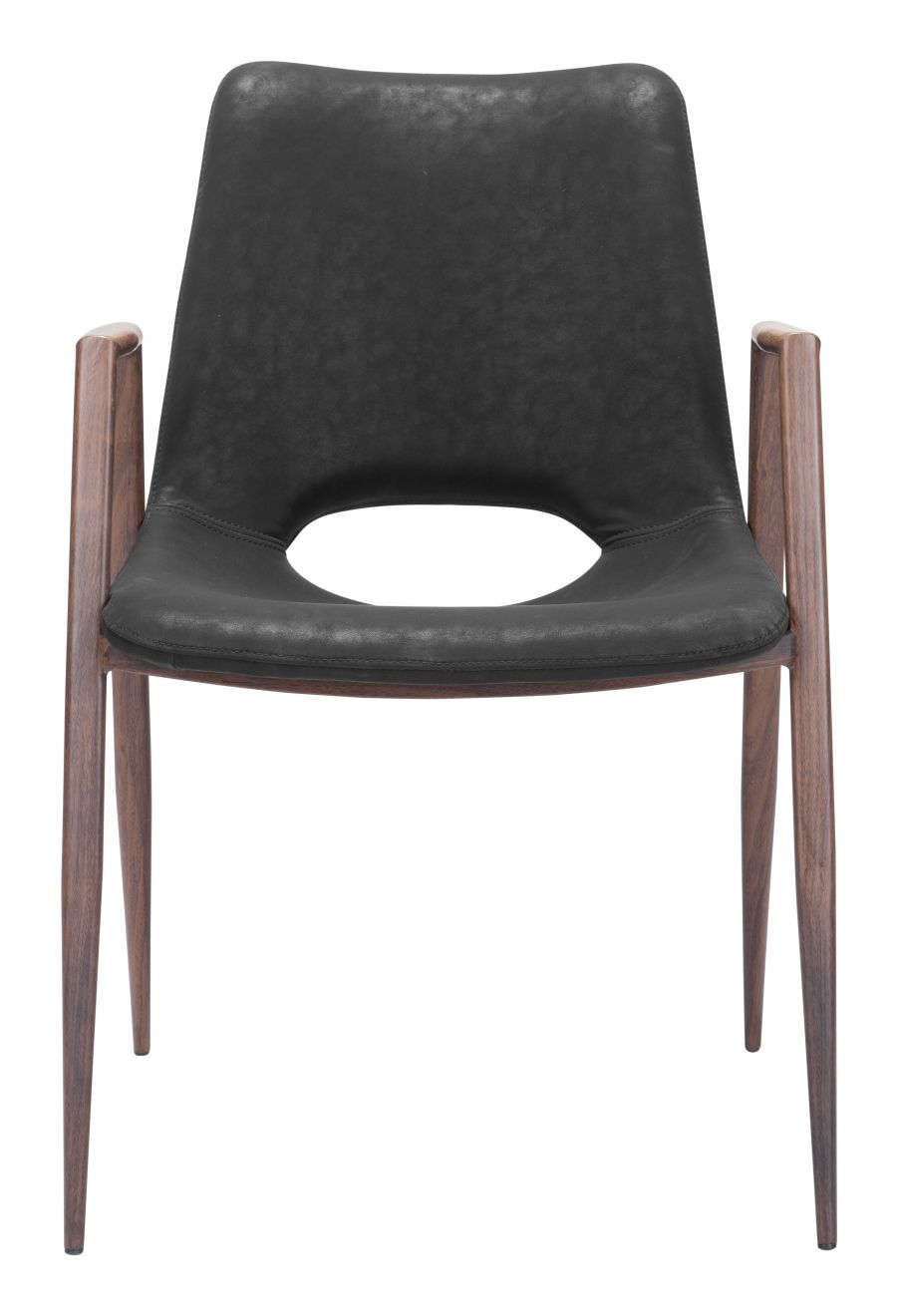 Zuo Modern Desi Faux Leather Dining Chair 2PC