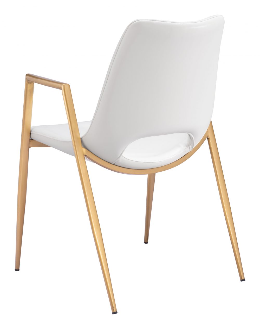 Zuo Modern Desi Faux Leather Dining Chair 2PC