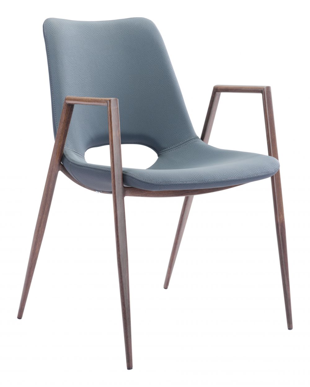 Zuo Modern Desi Faux Leather Dining Chair 2PC
