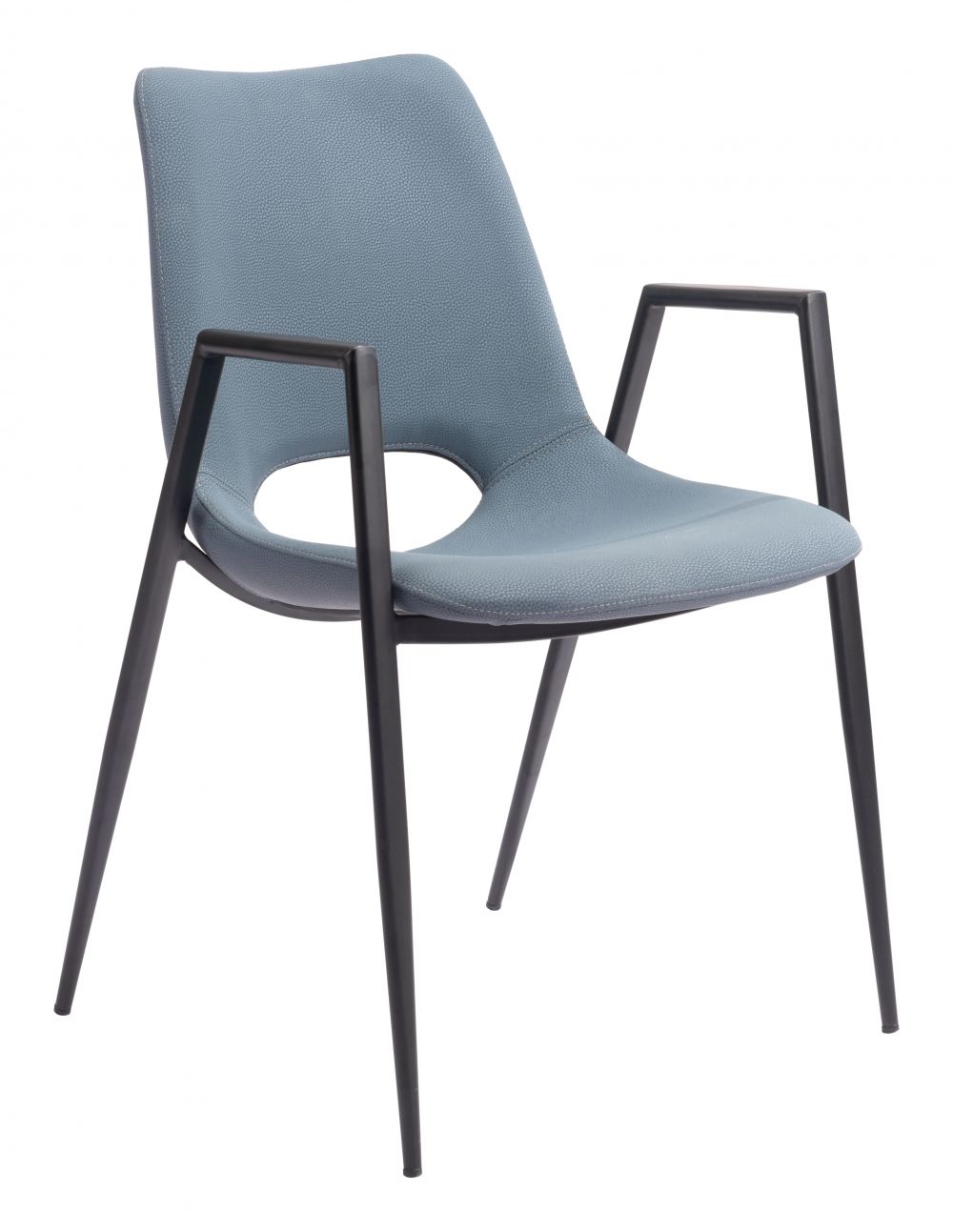 Zuo Modern Desi Faux Leather Dining Chair 2PC