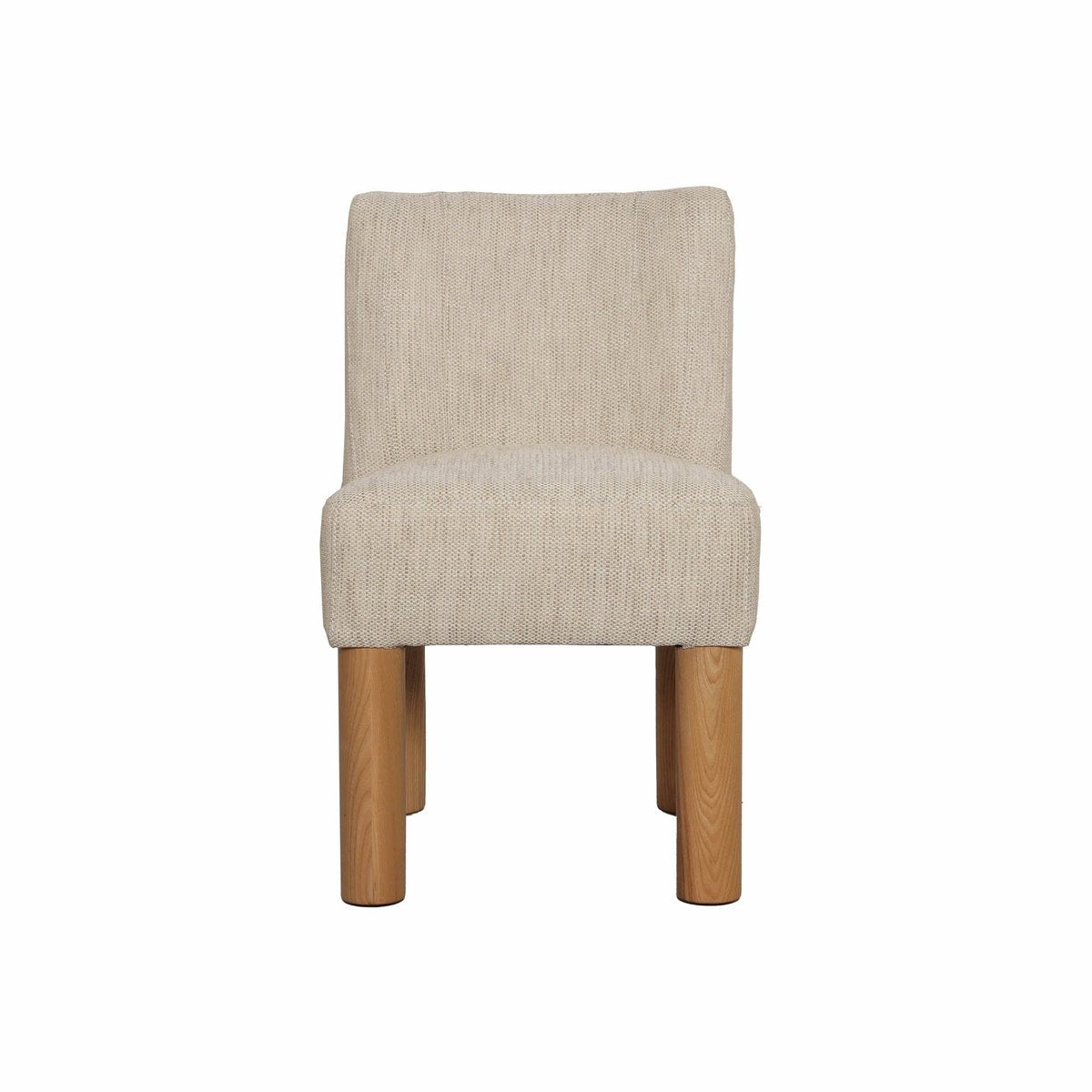 LH Home Destiny Fabric Armless Dining Chair (Set of 2)