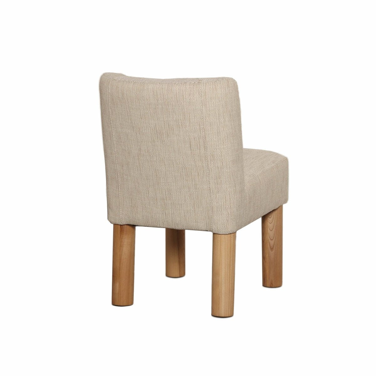 LH Home Destiny Fabric Armless Dining Chair (Set of 2)