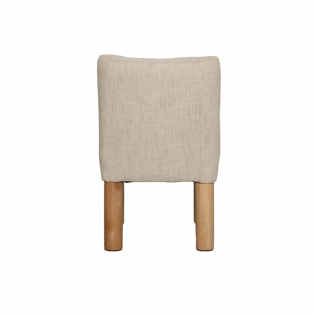 LH Home Destiny Fabric Armless Dining Chair (Set of 2)