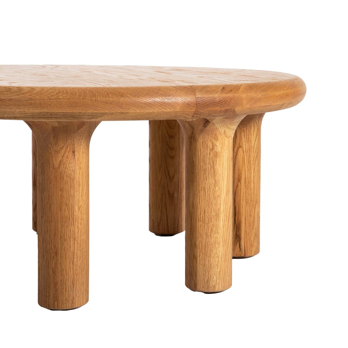 LH Home Destiny Wooden Round Coffee Table