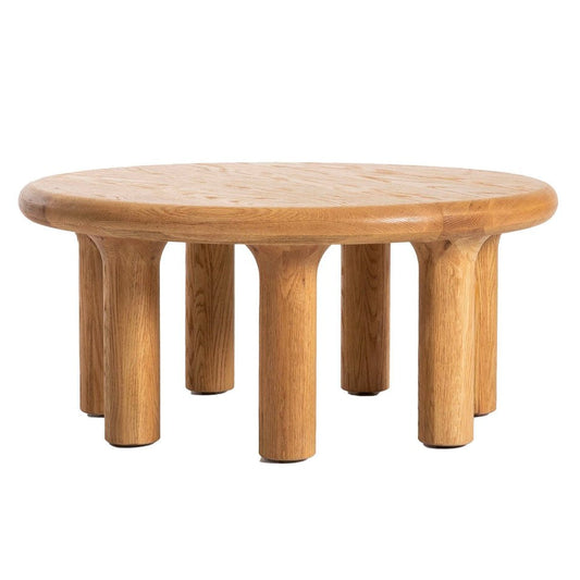 LH Home Destiny Wooden Round Coffee Table