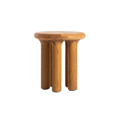 LH Home Destiny Wooden Round Side Table