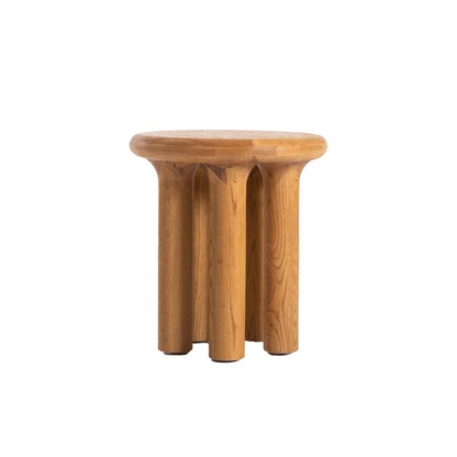 LH Home Destiny Wooden Round Side Table