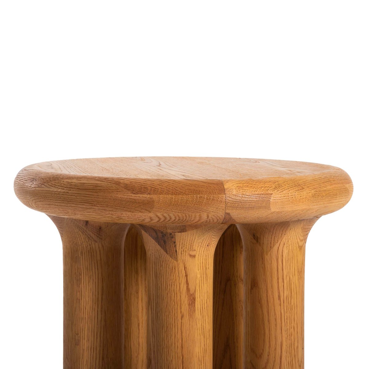 LH Home Destiny Wooden Round Side Table