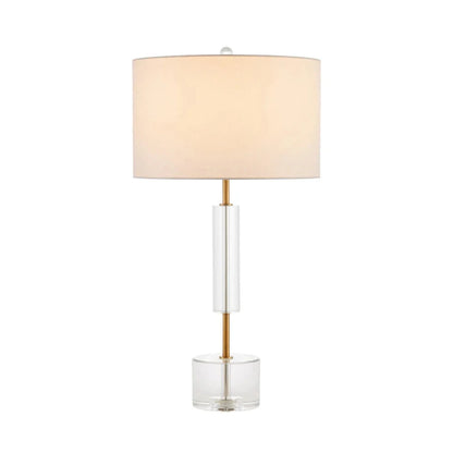 Deville Modern Optic Crystal Design Table Lamp