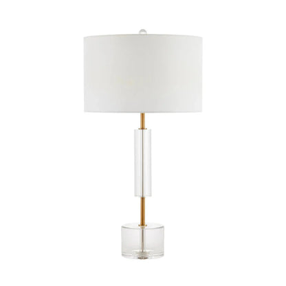 Deville Modern Optic Crystal Design Table Lamp