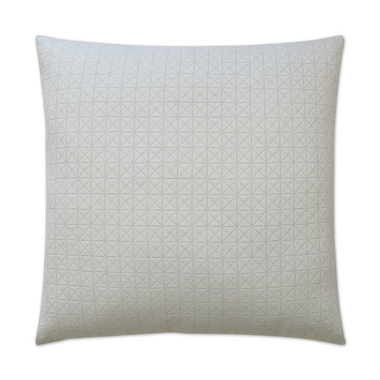 Diamante Pillow - Silver-Throw Pillows-D.V. KAP-LOOMLAN