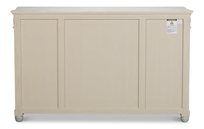 Diamond Wall Sideboard Blue Grey With Drawers-Sideboards-Sarreid-LOOMLAN