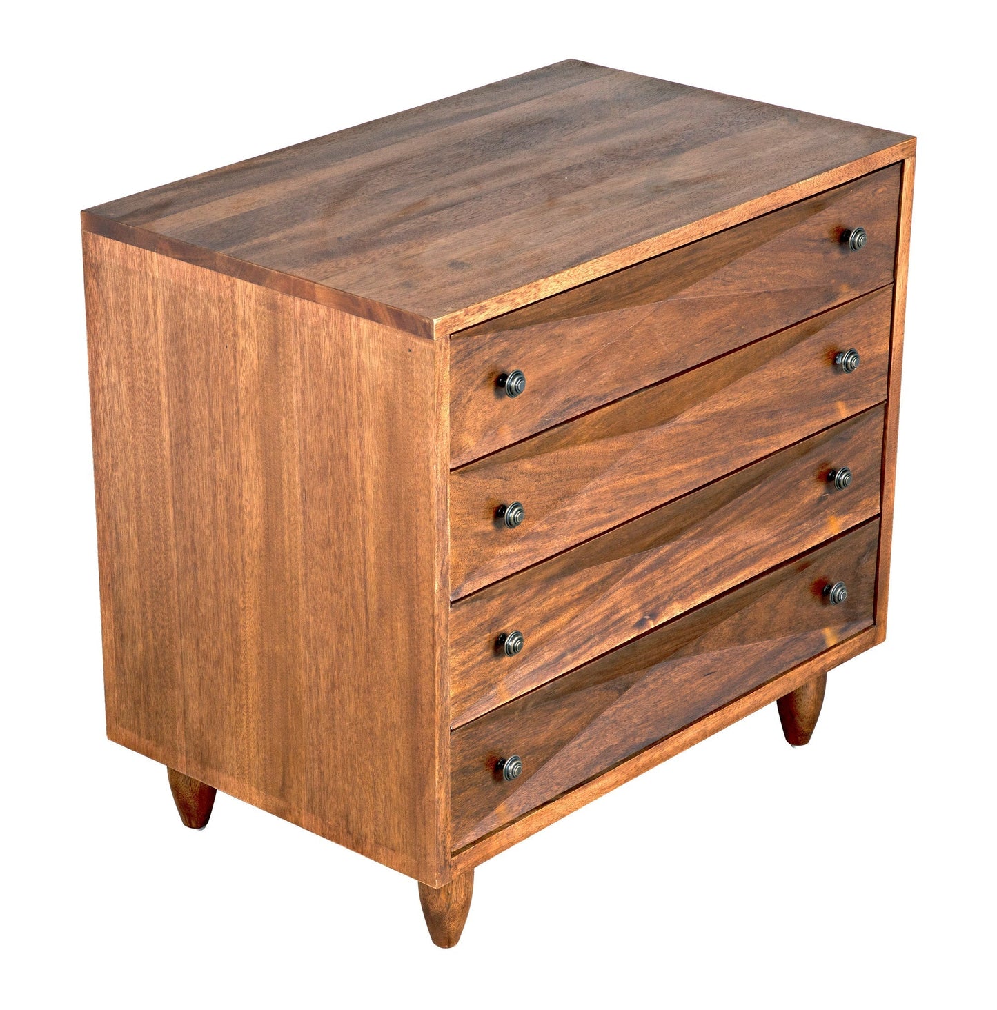 Diamond Wood Dark Walnut Chest-Chests-Noir-Sideboards and Things