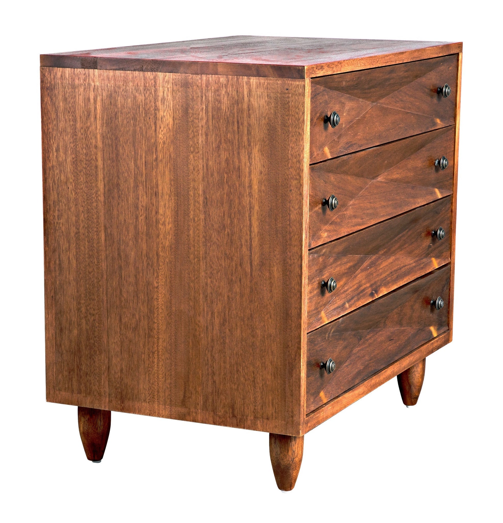 Diamond Wood Dark Walnut Chest-Chests-Noir-Sideboards and Things