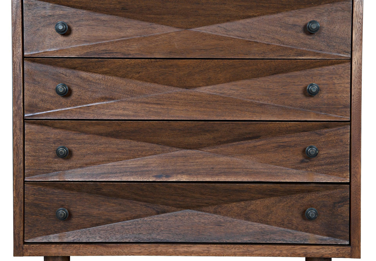 Diamond Wood Dark Walnut Chest-Chests-Noir-Sideboards and Things