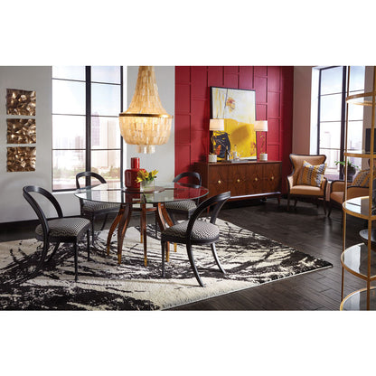 Wildwood Diamond Wood Made Modern Sideboard
