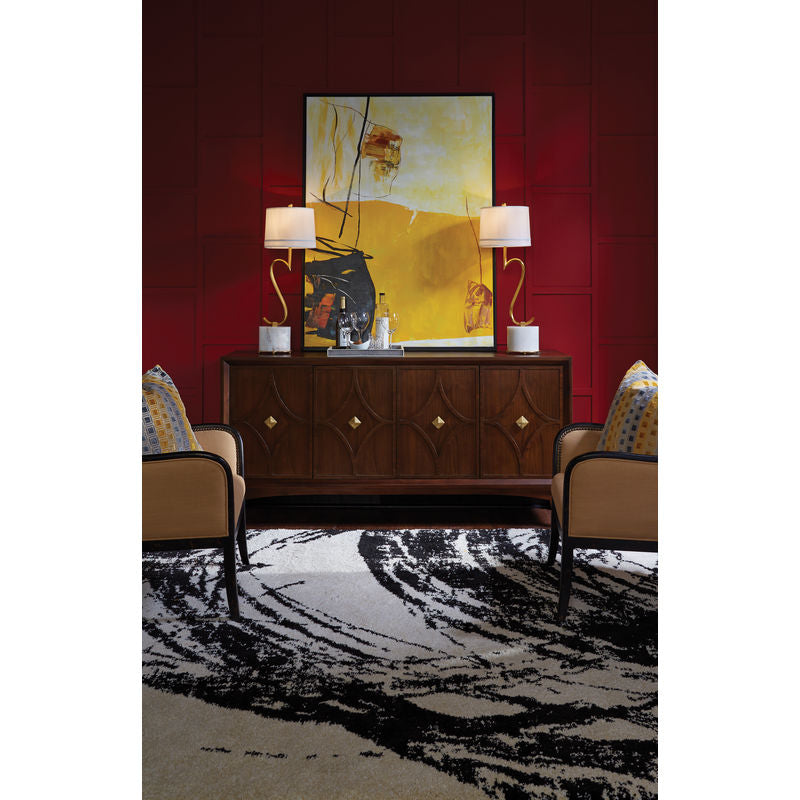 Wildwood Diamond Wood Made Modern Sideboard