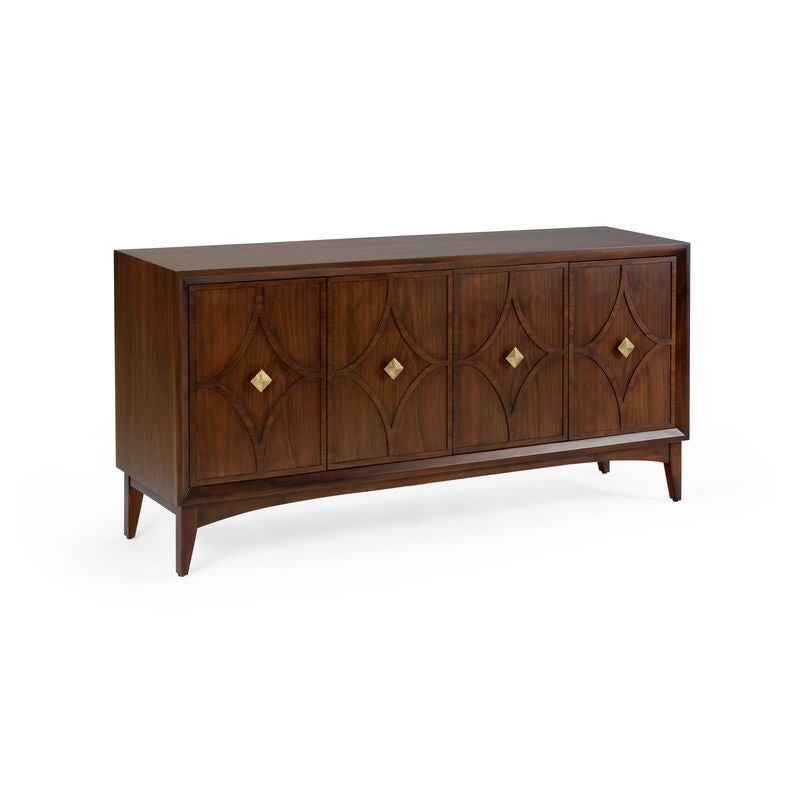 Wildwood Diamond Wood Made Modern Sideboard