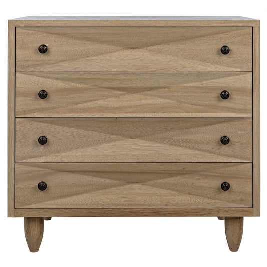 Diamond Wood Washed Walnut Chest-Chests-Noir-Sideboards and Things