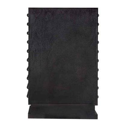 Didier Five Drawers Black Chest