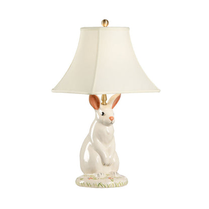 Wildwood Dignified Rabbit Design Porcelain Table Lamp