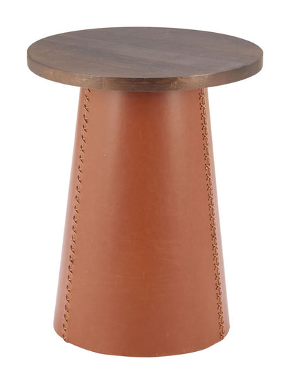 Zuo Modern Dikis Woop Top Round Side Table