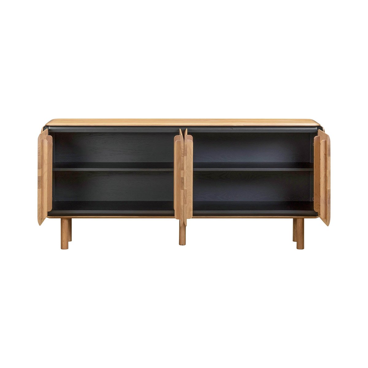 LH Home Distillery Four Doors Wood Sideboard