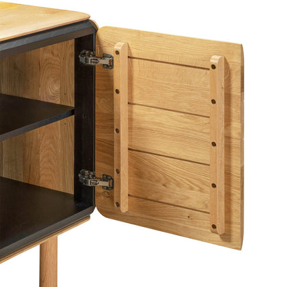 LH Home Distillery Four Doors Wood Sideboard