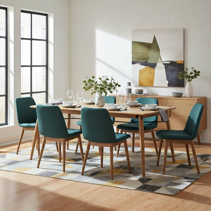 LH Home Distillery Rectangular Wooden Dining Table