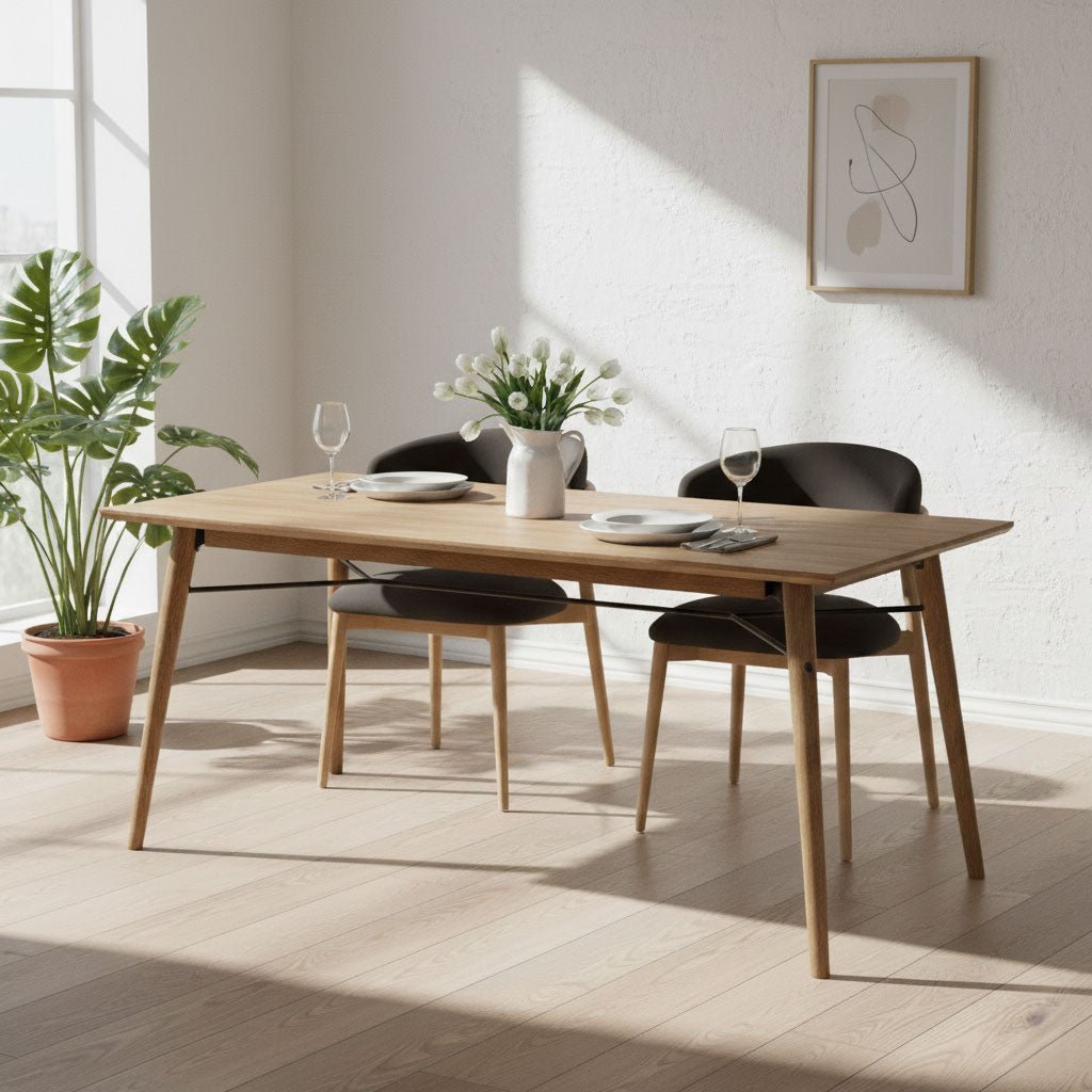 LH Home Distillery Rectangular Wooden Dining Table