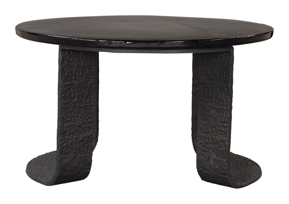 Zuo Modern Divin Aluminum Frame Black Coffee Table