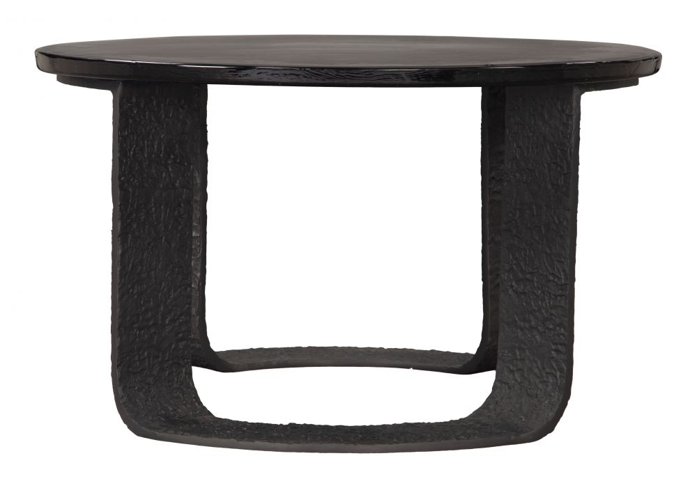 Zuo Modern Divin Aluminum Frame Black Coffee Table