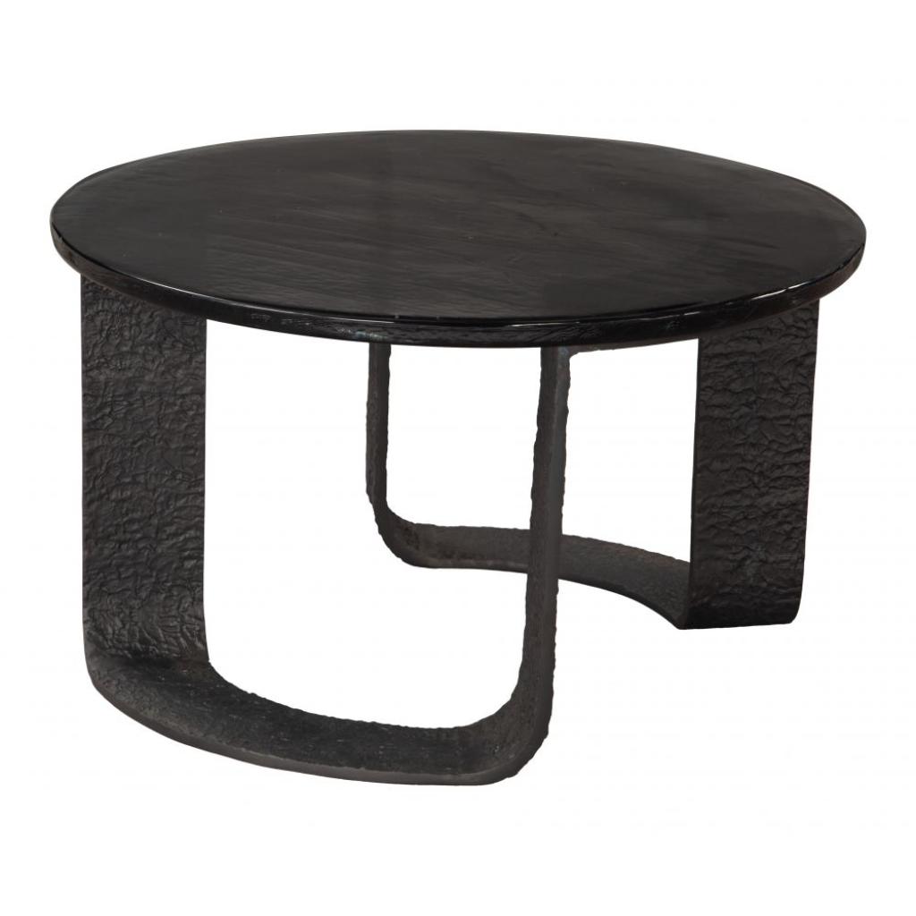 Zuo Modern Divin Aluminum Frame Black Coffee Table