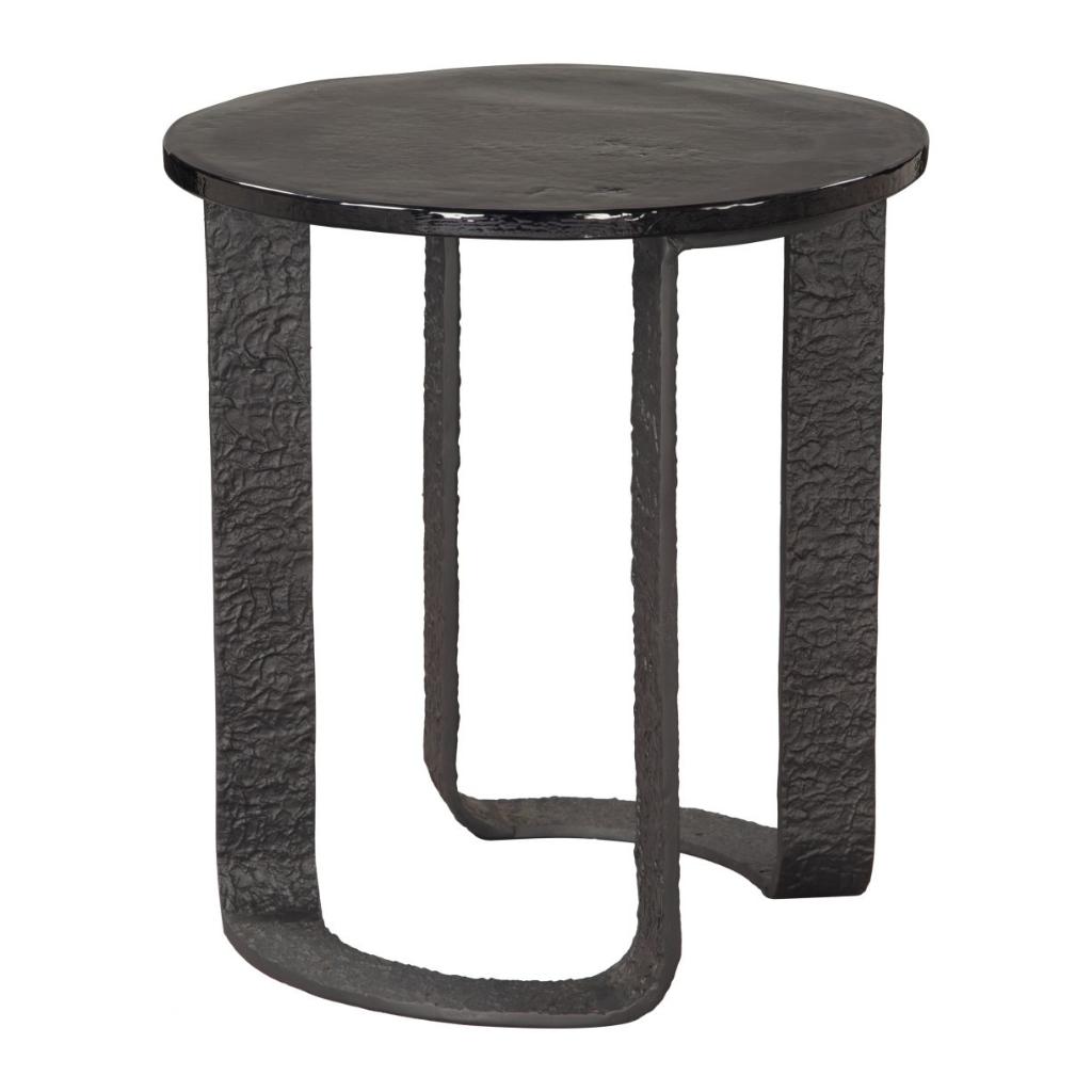 Zuo Modern Divin Aluminum Frame Black Side Table