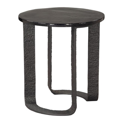 Zuo Modern Divin Aluminum Frame Black Side Table