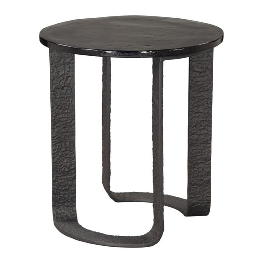 Zuo Modern Divin Aluminum Frame Black Side Table