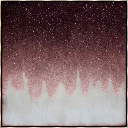 Leftbank Art Divine Red Hand Crafted Canvas Art