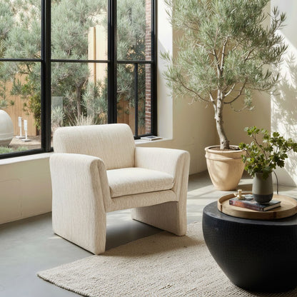 Zuo Modern Dobra Textured Fabric Club Chair