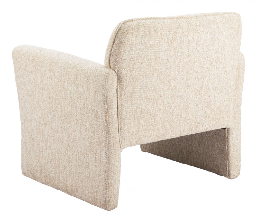 Zuo Modern Dobra Textured Fabric Club Chair