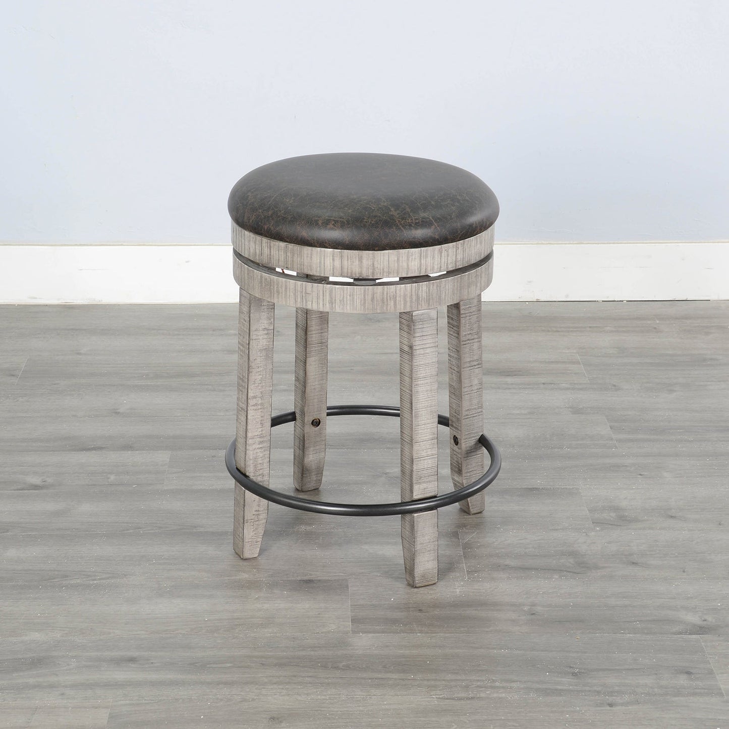 Sunny D Doe Valley Swivel Counter Stool 2PC