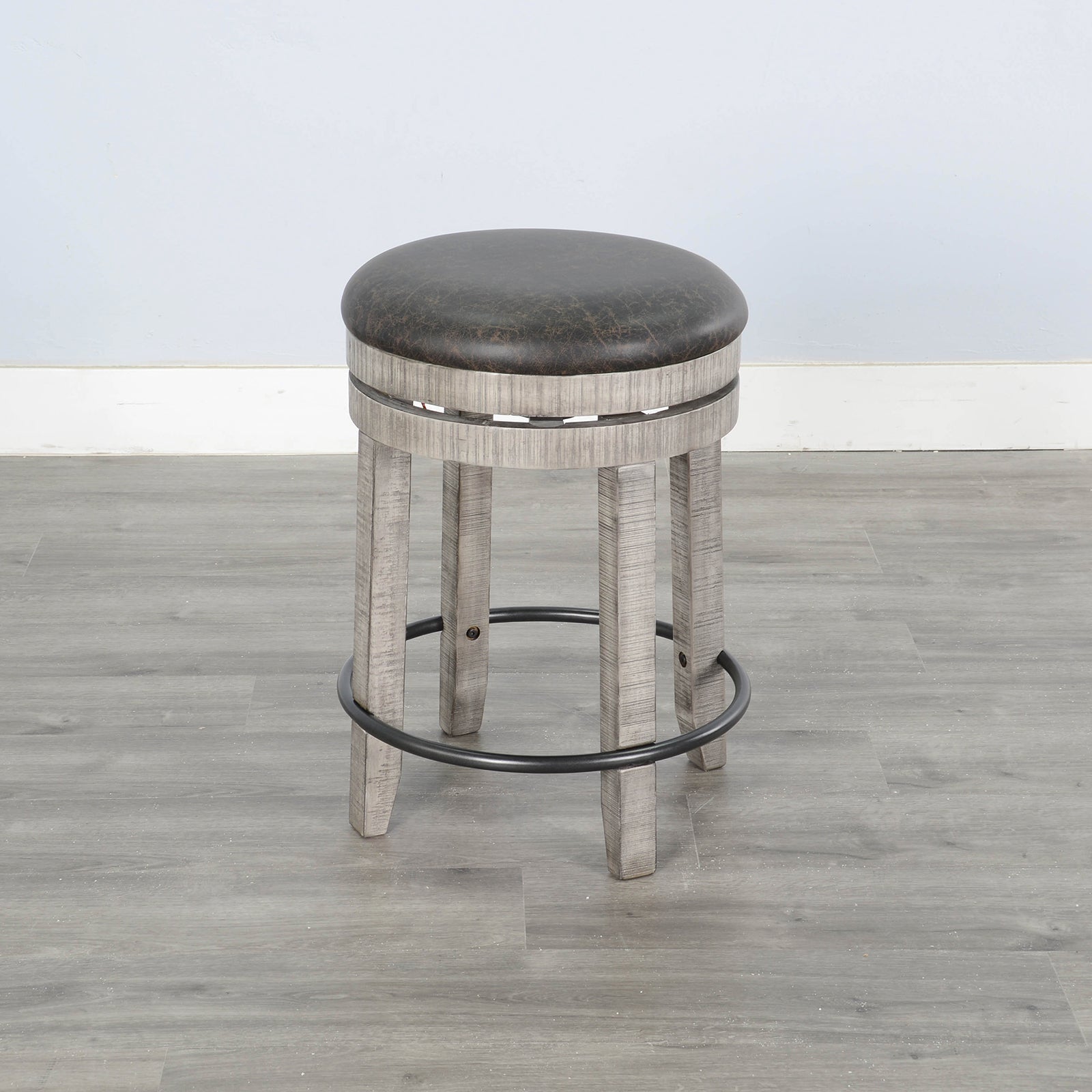 Sunny D Doe Valley Swivel Counter Stool 2PC