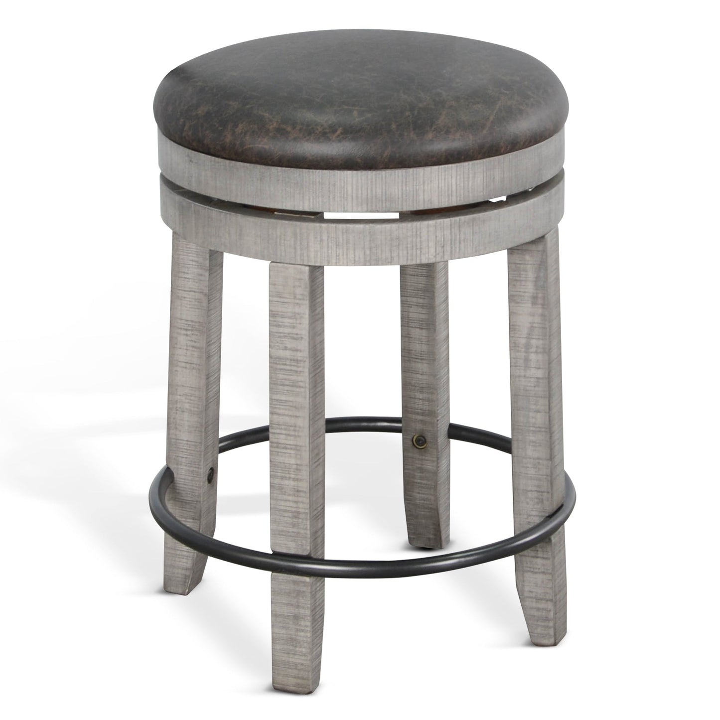 Sunny D Doe Valley Swivel Counter Stool 2PC