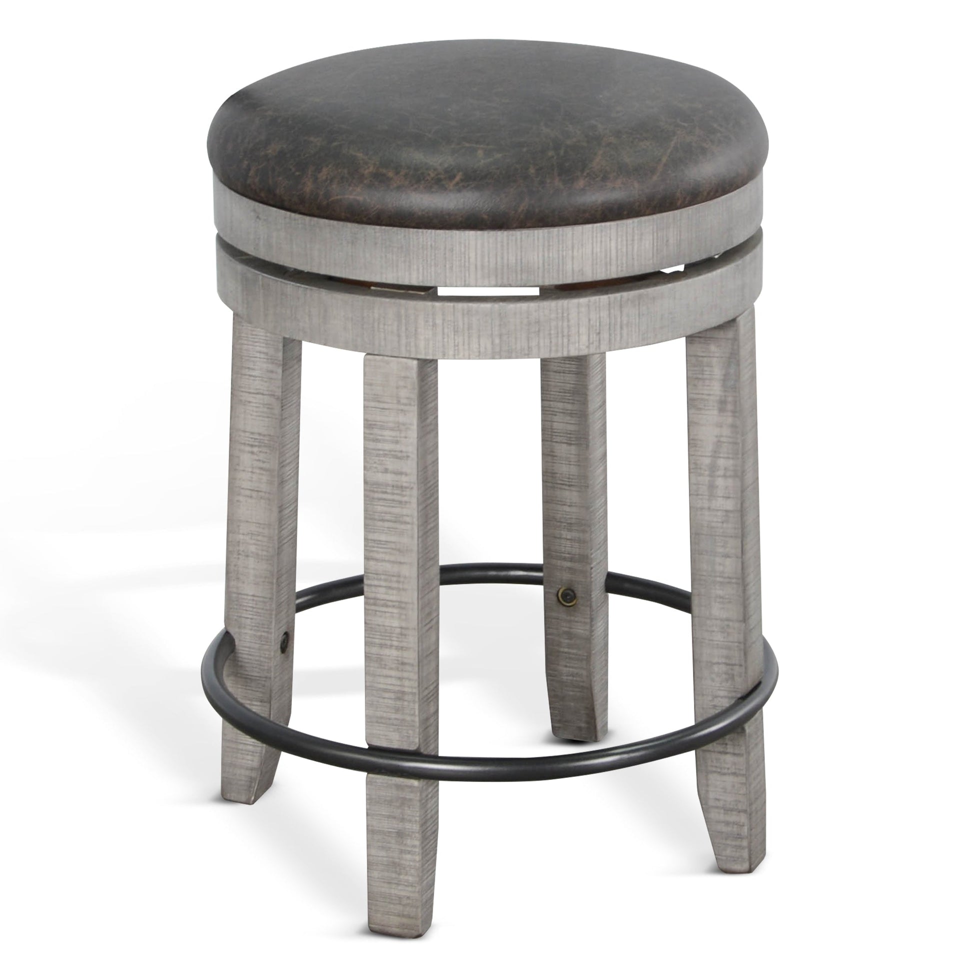 Sunny D Doe Valley Swivel Counter Stool 2PC