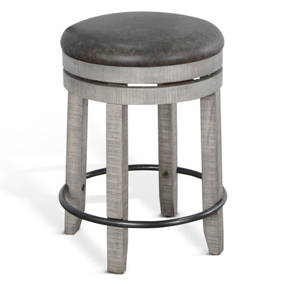 Sunny D Doe Valley Swivel Counter Stool 2PC